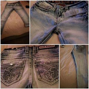 rock revival capris size 28